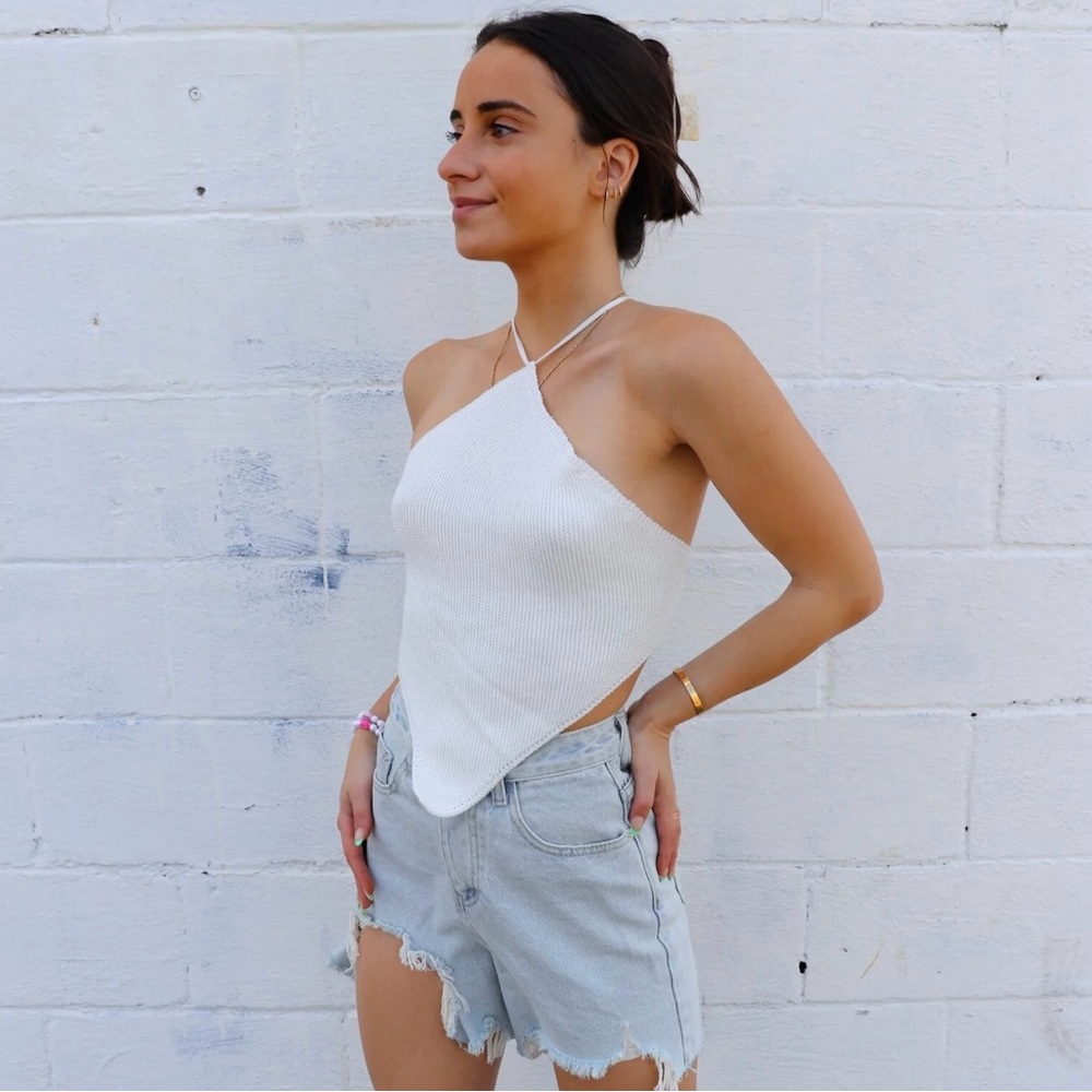 Boutique Knit Crochet Top
